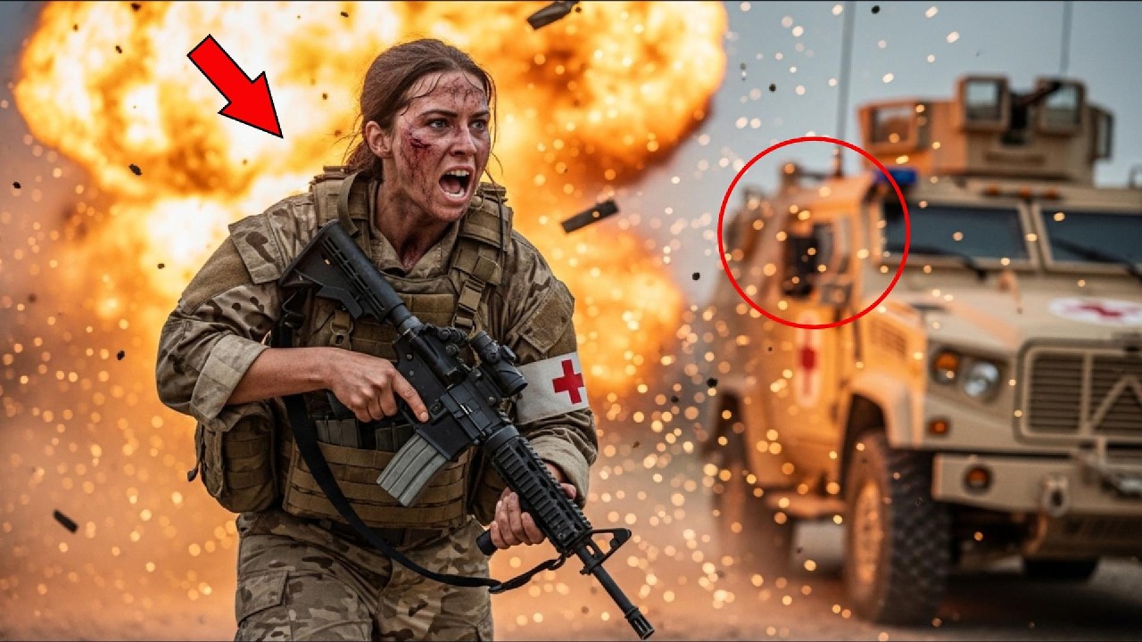 Solo Conducía una Ambulancia Militar — Pero en el Ataque Enemigo Luchó Como un SEAL.