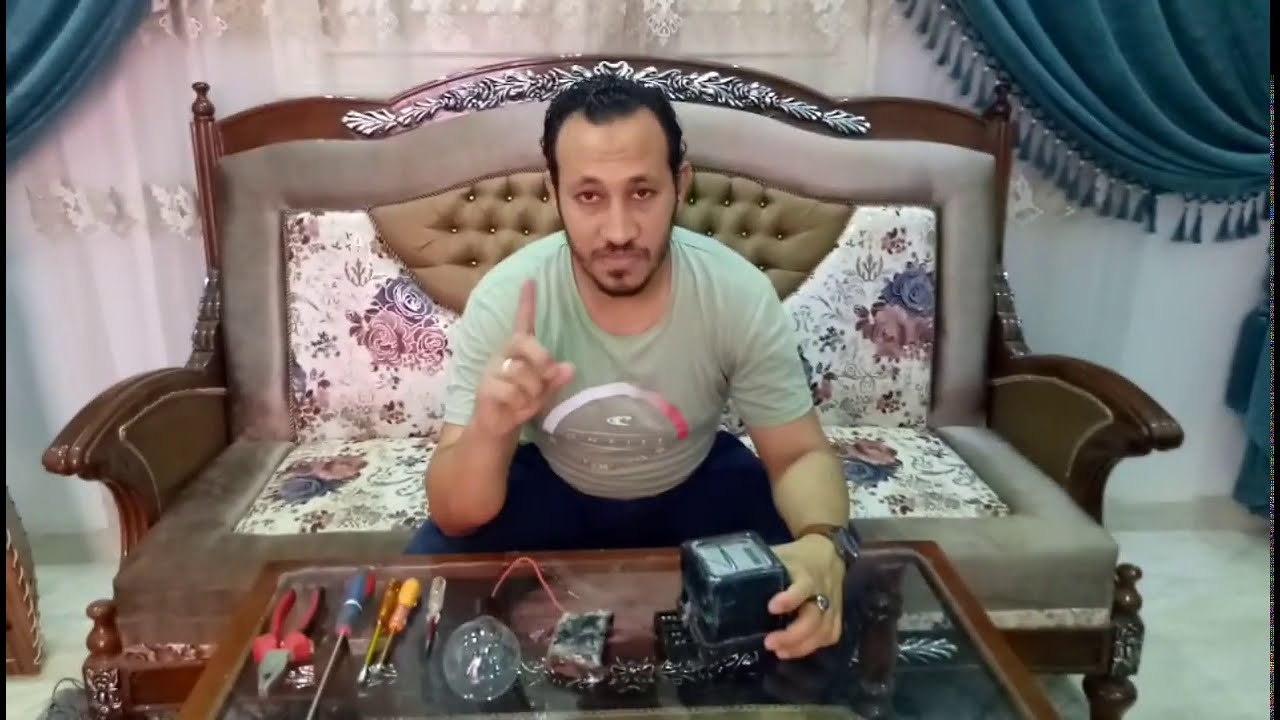 شرح توصيل عداد الكهرباء القديم بلمبه السريا