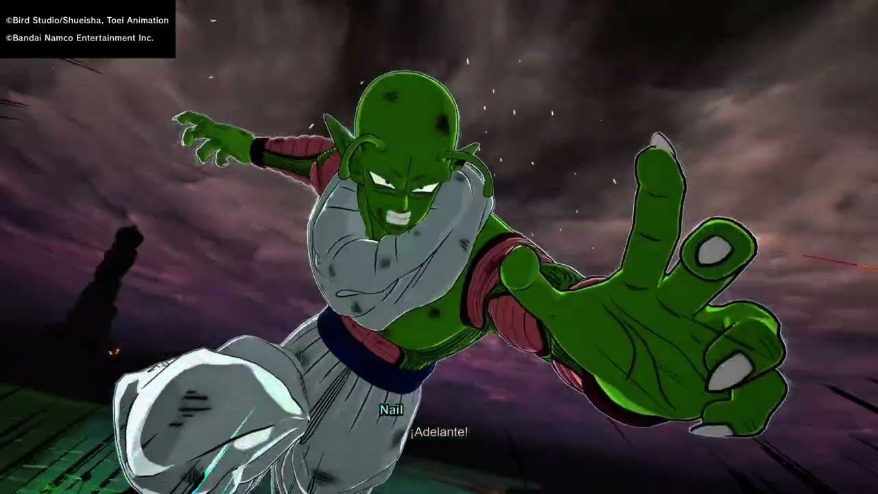 Nail VS Pikoro, Gohan (adulto) VS BURTER en sparking Zero 