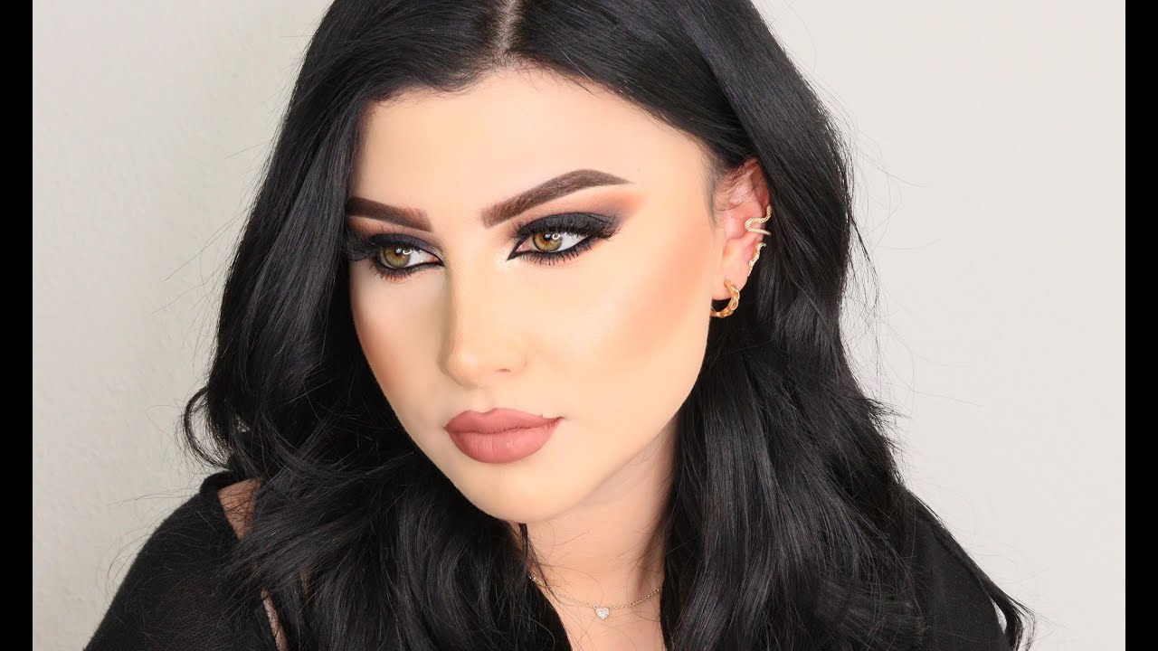 Black Smokey Eyes\ مكياج سموكي أسود