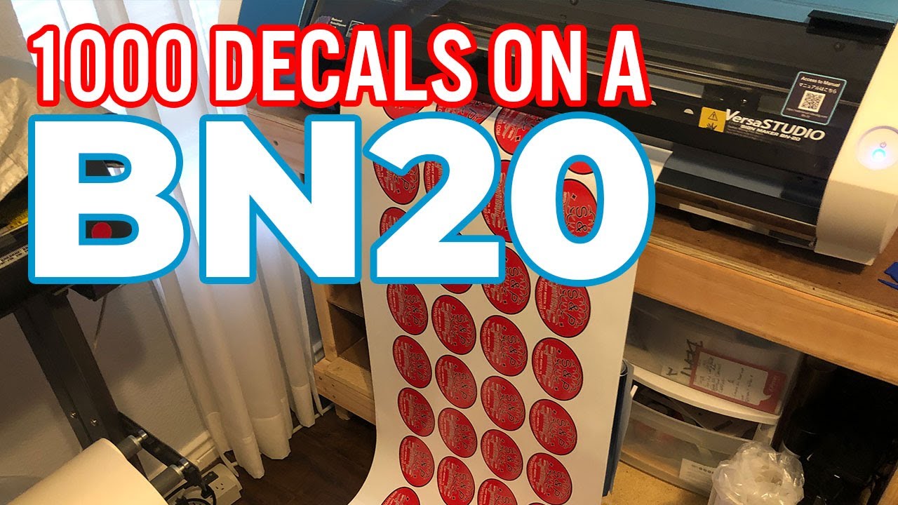 1000 Decals printed on the BN20