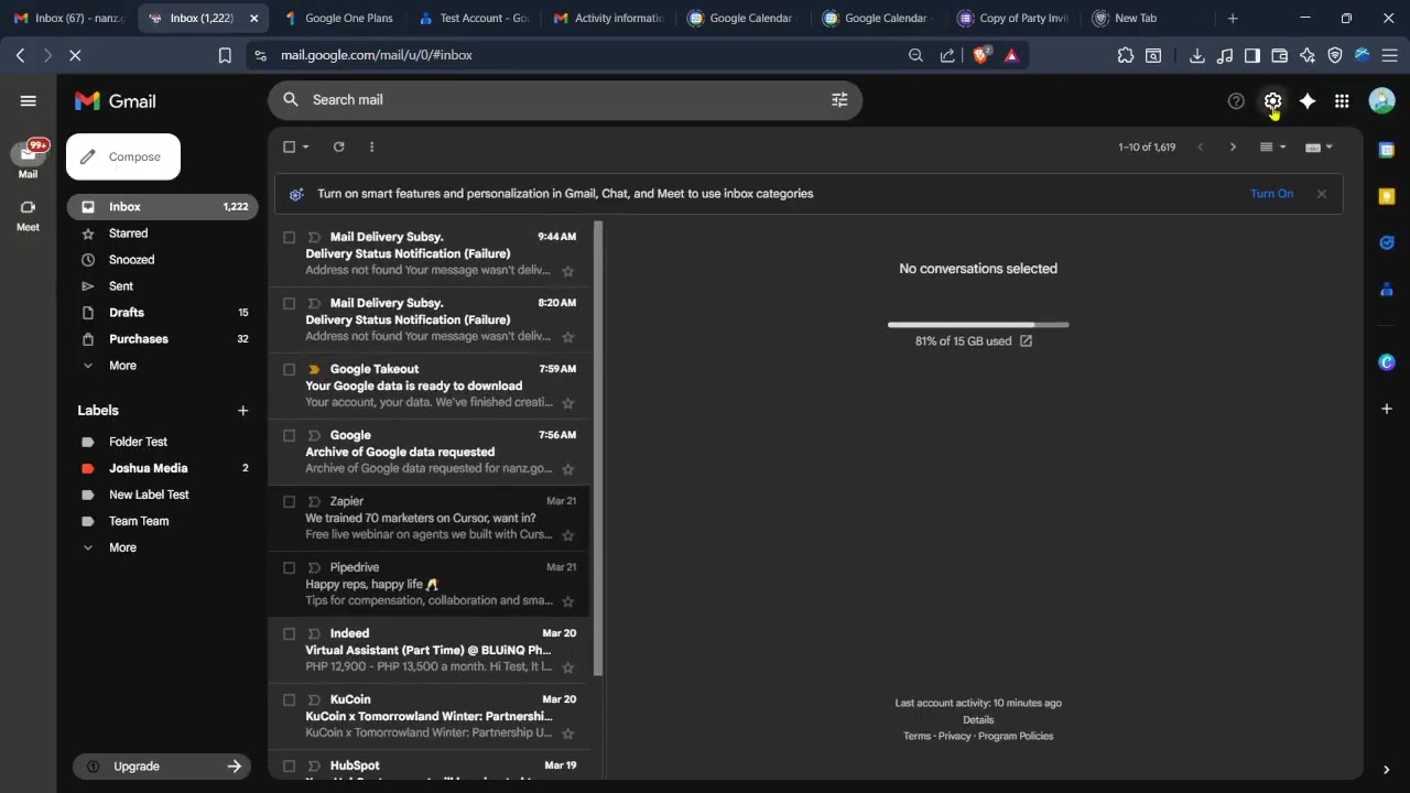 How to Disable Smart Features and Personalization in Gmail (Step by Step Tutorial and Guide)