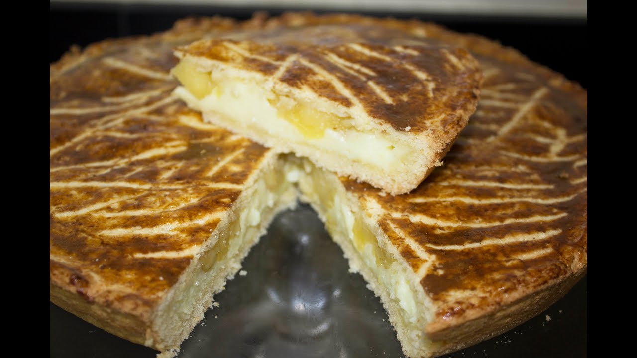 طورطة ب التفاح و الكريمة ساهلة و لذيذة 🍎La tarte aux pommes🍎 halawiyate khadija