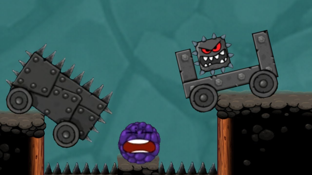 Blackberries, minecarts and spikes, lots of spikes! [Red Ball 4] ep. 8