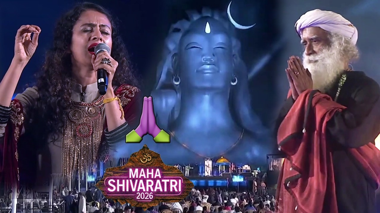 Maha Shivaratri 2026 | Manasi Parekh Gohil Live Singing Celebration with Sadhguru