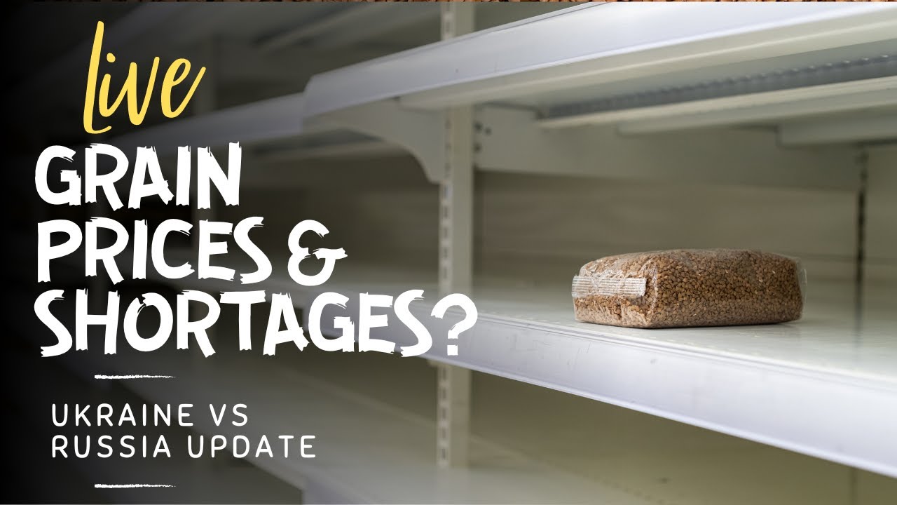 LIVE: Grain Shortages & Price Increase | How Ukraine vs Russia Effects Grain Prices | July 2023