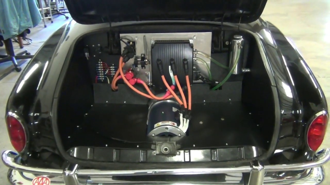 VW Karmann Ghia Convertible EV Conversion, Part 4  www.EV4Unow.com