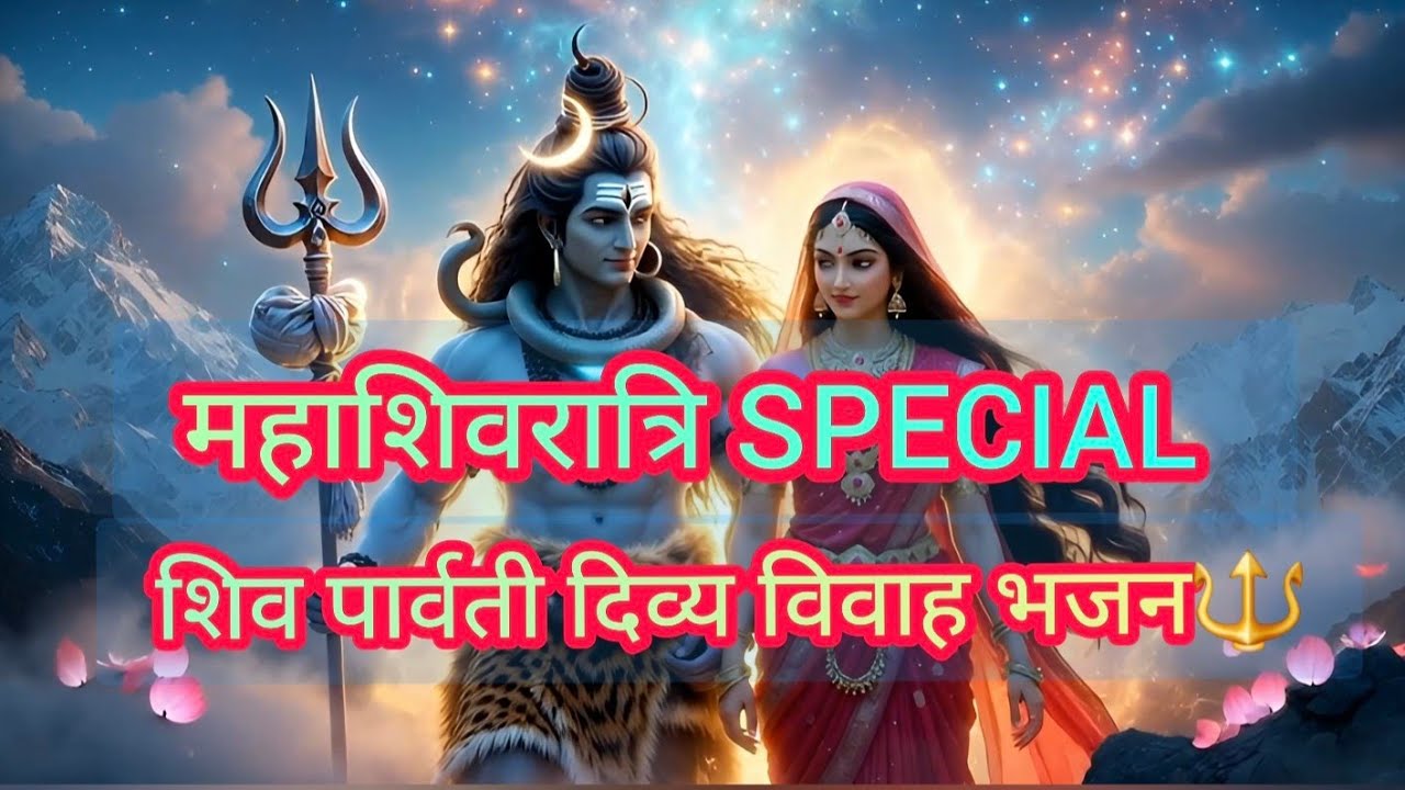 महाशिवरात्रि स्पेशल | शिव पार्वती दिव्य विवाह कथा | Shiv Shakti Vivah Bhajan 2026