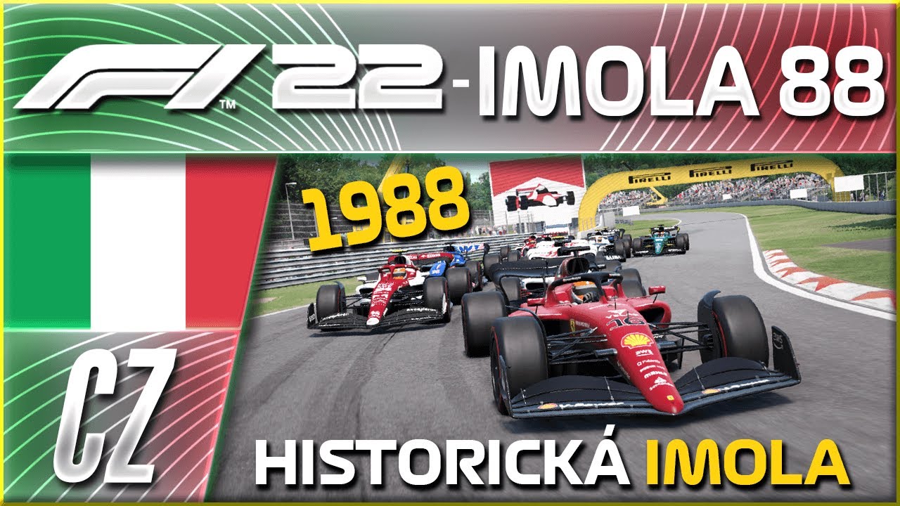 F1 22 a Historická Imola 1988! | CZ Let's Play (AMS 2)