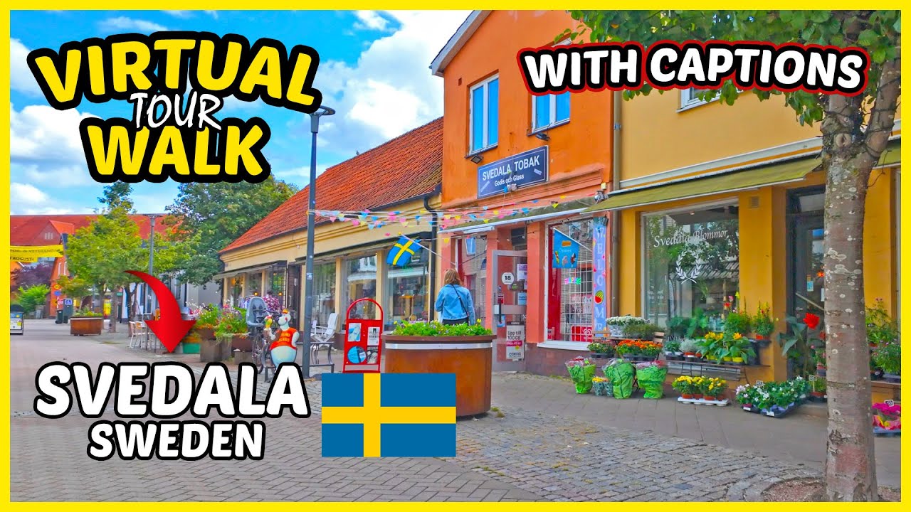 SVEDALA, SWEDEN 🇸🇪 | SVEDALA TOWN CENTER WALK | Svedala, Sweden Walking Tour