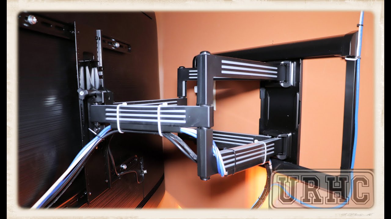 Mounting A 75 Inch Samsung TV Using A Sanus SLF226 Mount From Costco