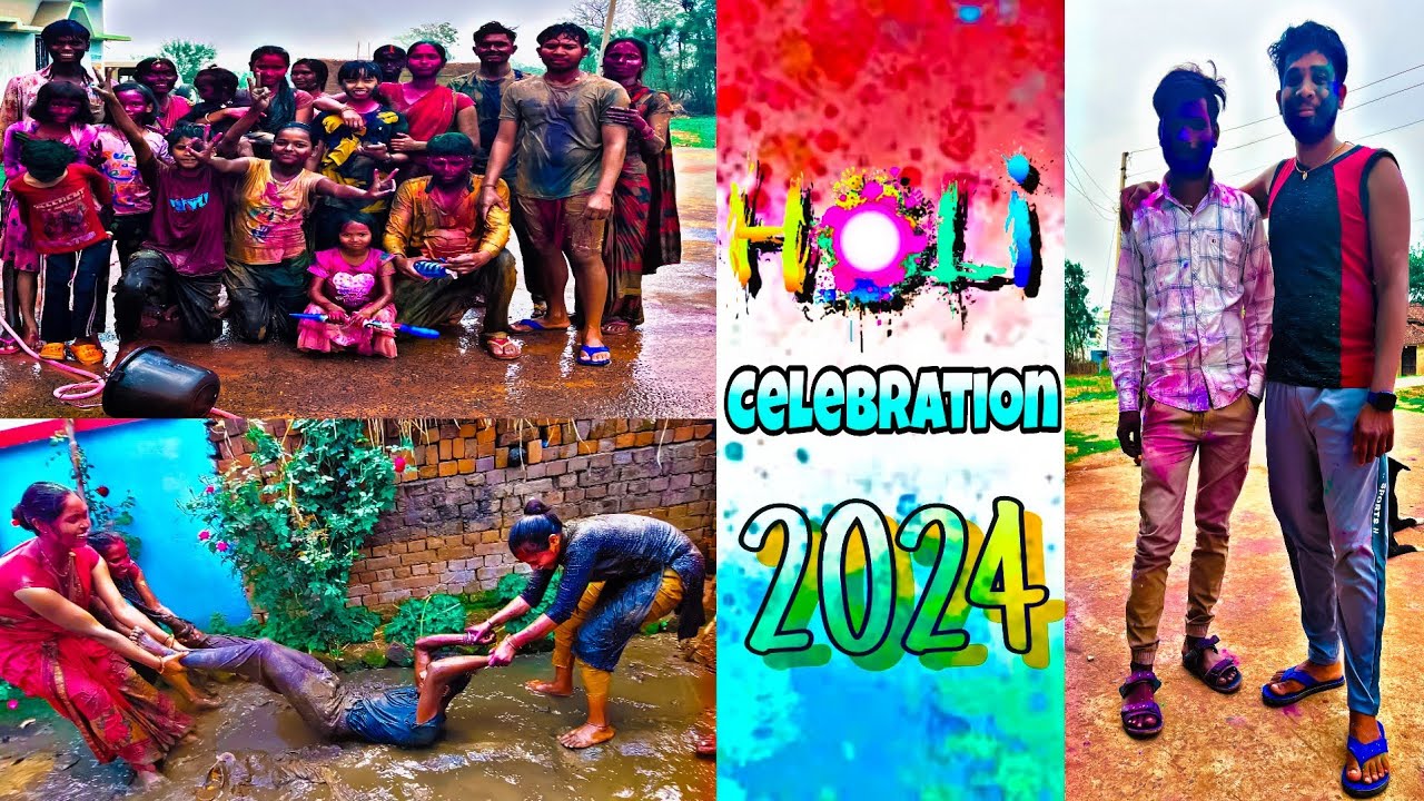 Holi Hai || Holi celebration 🎉 2024 || Jharkhand Vlogger Vijay