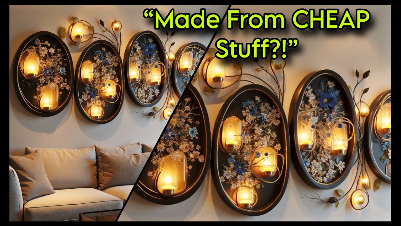 This Luxury Wall Art Is Made From&hellip; WHAT?! CRAFT PIXIES