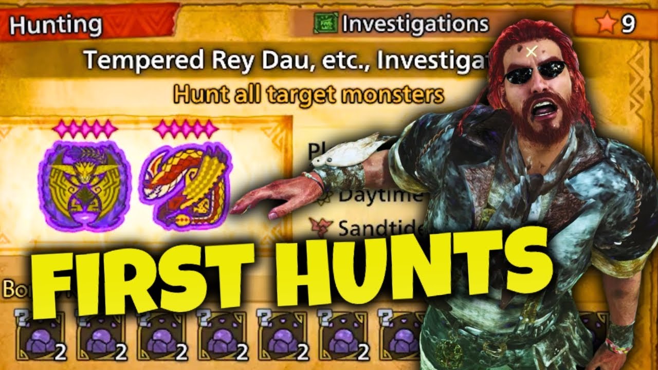 Wait, I'm ACTUALLY BAD at Monster Hunter? - 9 STAR Monsters!