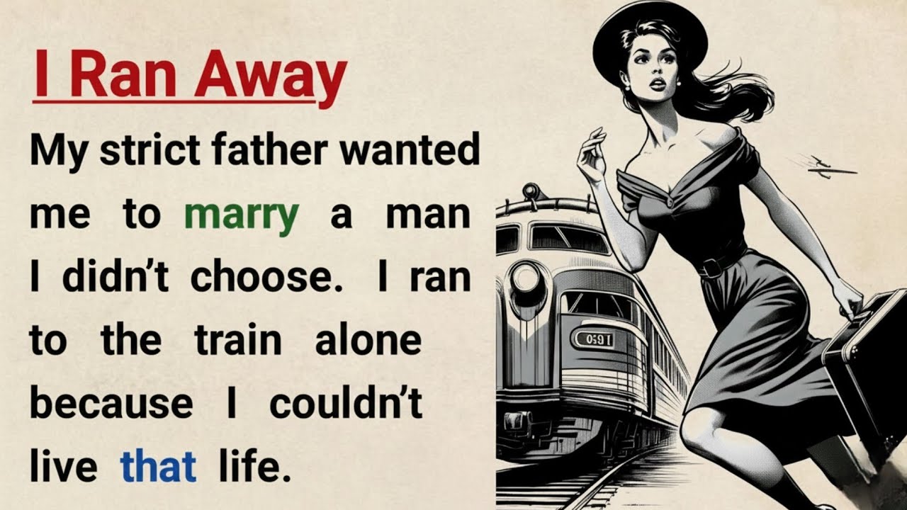 Learn English with Stories ⭐ I Ran Away | Level 3 English Listening & Speaking Practice