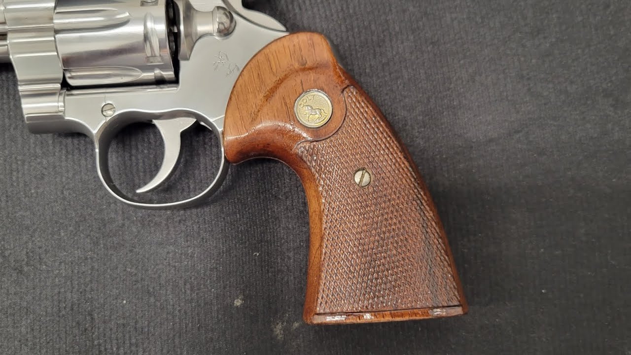 Colt Python grips restore complete!! Should I ruin my new Python?