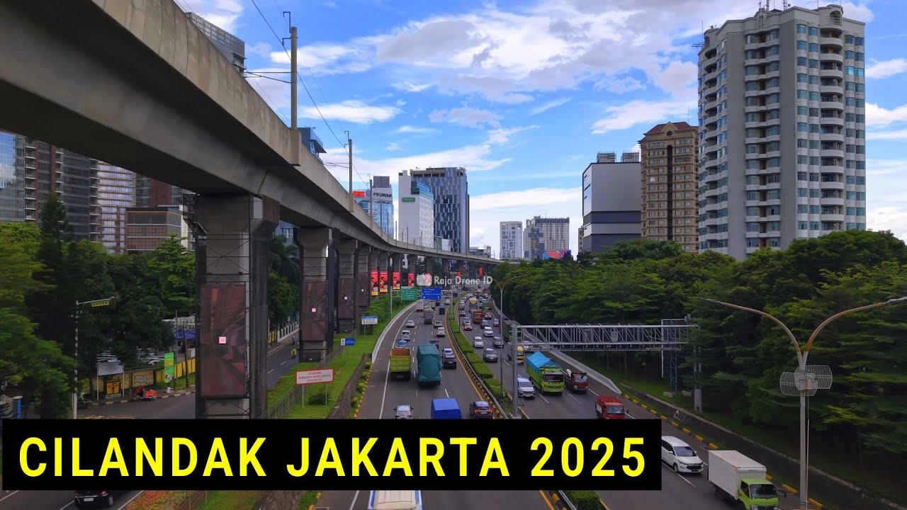 Cilandak Jakarta 2025, Drone View by DJI AIR 3S