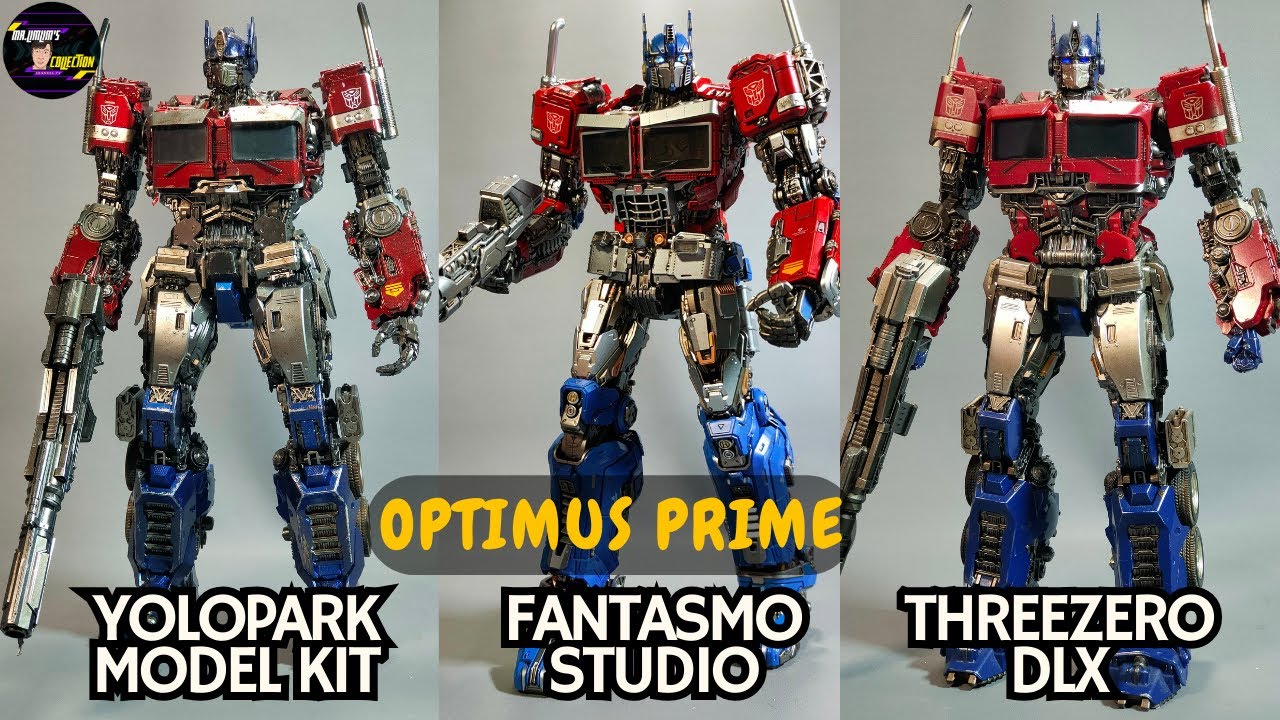 PERFECT!! Optimus Prime Fantasmo Studio FS-01 Elite Leader Feat Threezero DLX & Yolopark