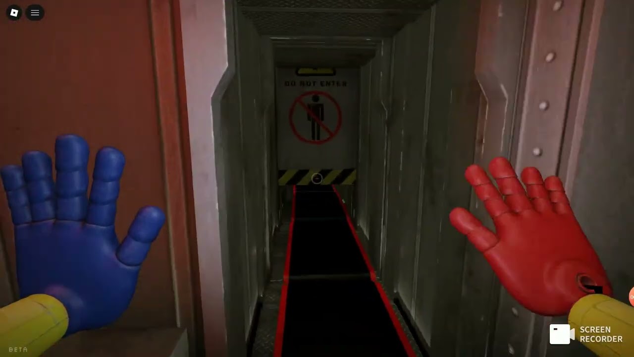 My first time playing Poppy New time on Roblox