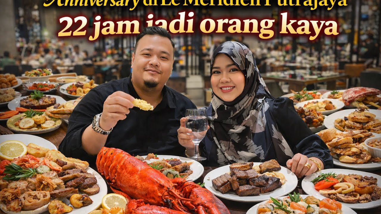 ANNIVERSARY STAYCATION DI LE MEREDIEN PUTRAJAYA| SUITE MEWAH ,MAKANAN MEWAH DAN ENAK !