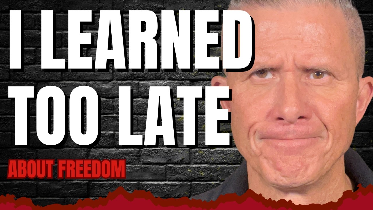 Одна вещь, которая могла бы изменить меня (и я узнал об этом слишком поздно в жизни).