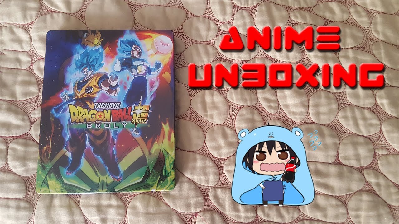 -ANIME UNBOXING- Dragon Ball Super Broly DVD/Blu-ray  -  STEELBOOK Edition