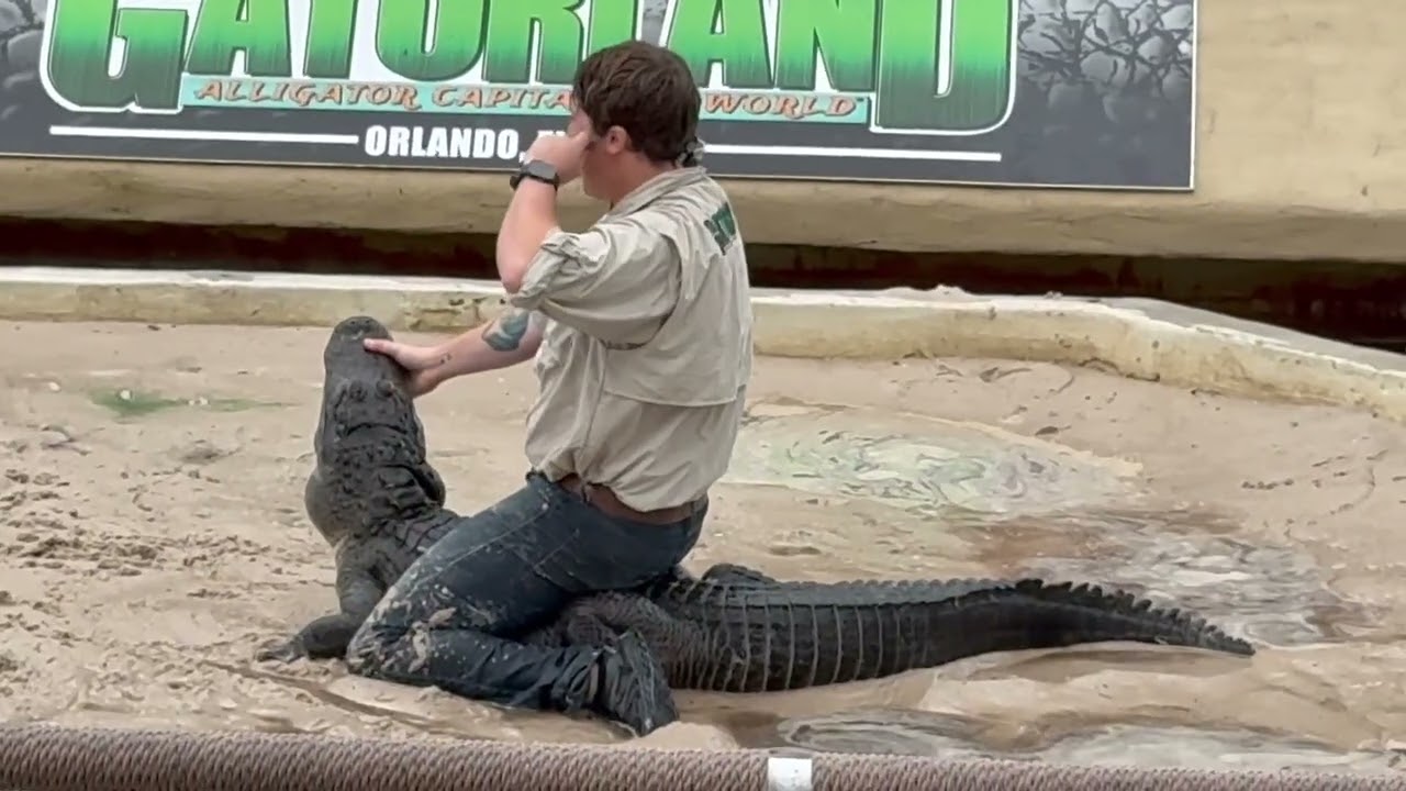 Gatorland Zoo Orlando Florida May 2025