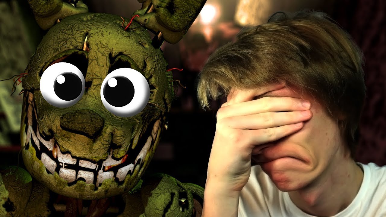 KOMPILACJA AGGRESSIVE NIGHTMARE MODE | Five Nights at Freddy's 3 #7