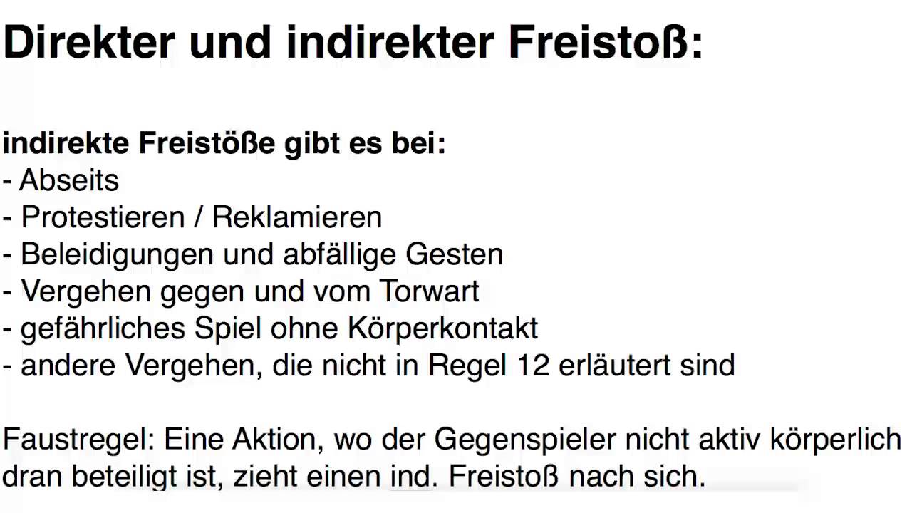 Freistöße - Quicktip (4)