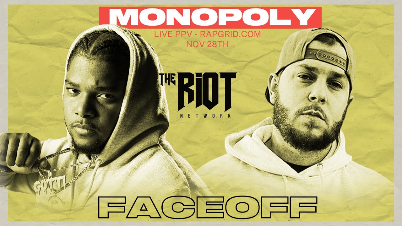 THE RIOT MONOPOLY FACE OFFS: GEECHI GOTTI vs AWARD 11/28 LIVE ON PPV