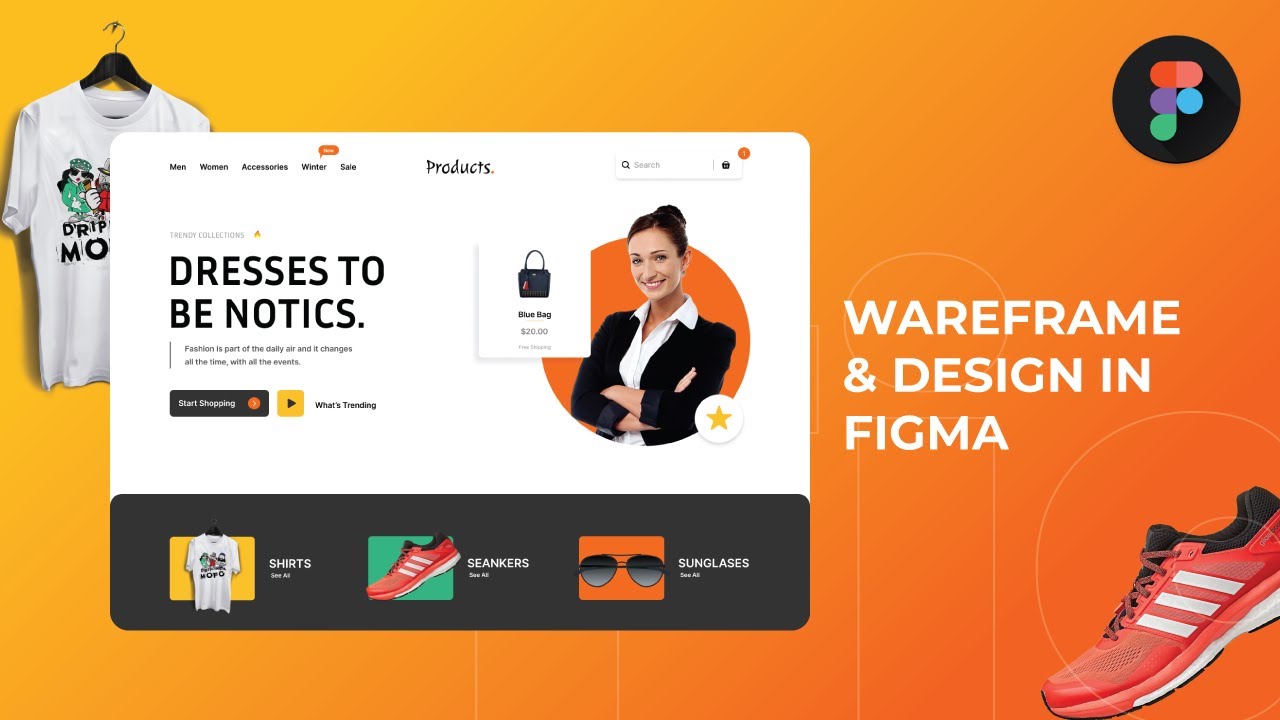 Designing Stunning Website Wireframes and Designs in Figma: A Step-by-Step Tutorial