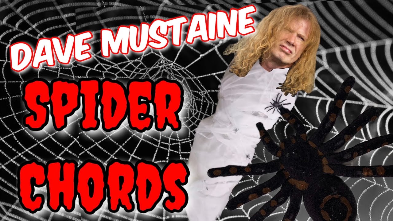 Dave Mustaine Spider Chords Lesson
