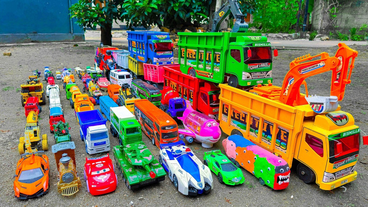 Box Full of Model Cars -Mazda Mx5, Koenigesgg Jesko, Lamborghini Scv12, Byd Yang Wang U8, Toyota Car