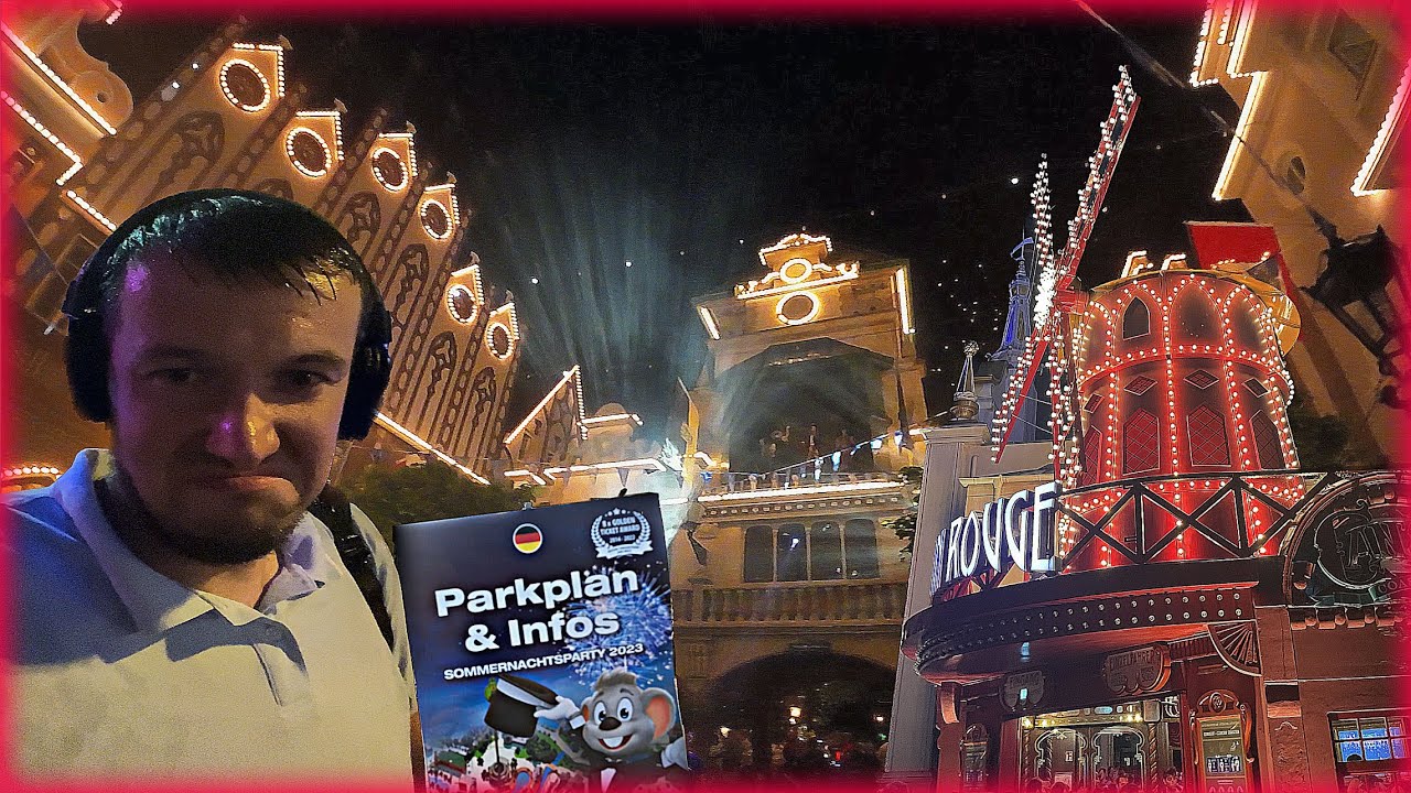 EUROPA-PARK bis MITTERNACHT! Eine NASSE Sommernachtsparty | Epfan95 Videoblog |