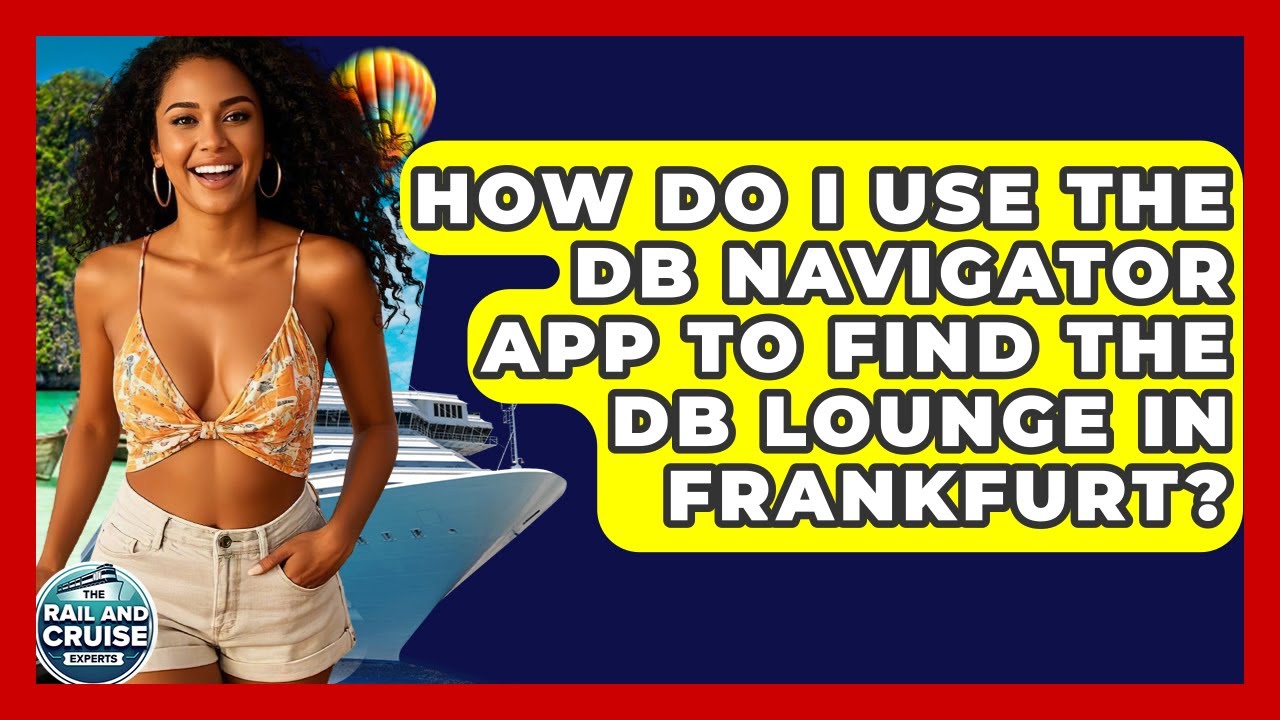 How Do I Use The DB Navigator App To Find The DB Lounge In Frankfurt? - The Rail and Cruise Experts