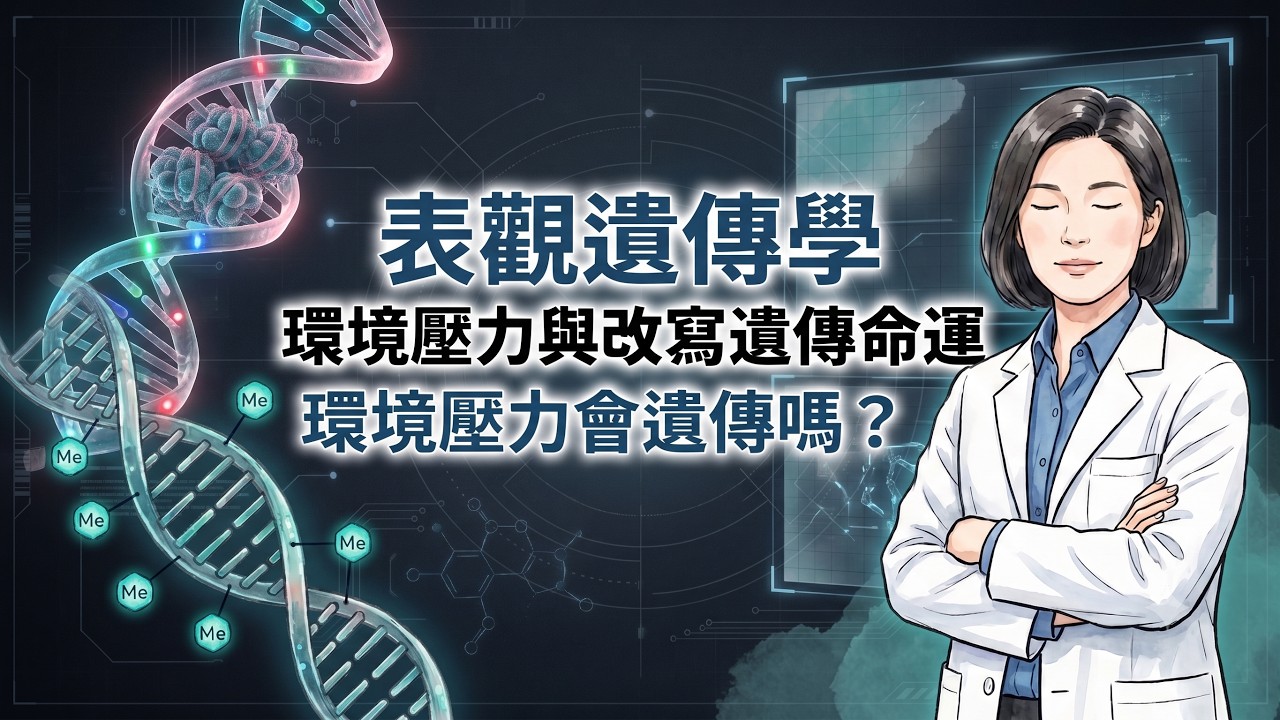 表觀遺傳學在真核細胞基因調控機制-你的環境壓力會傳給下一代嗎？表觀遺傳學真能改寫遺傳命運？