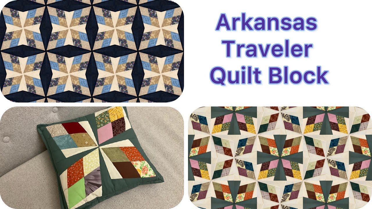 Arkansas Traveler I Upcycled My Fabric Scraps into a Stunning Quilt Block in No Time