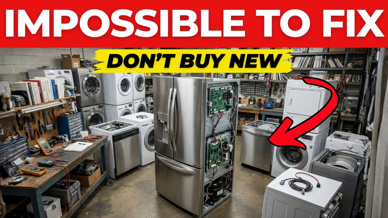 Why Your Refrigerator Will Die In 3 Years (Manufacturing Scam)