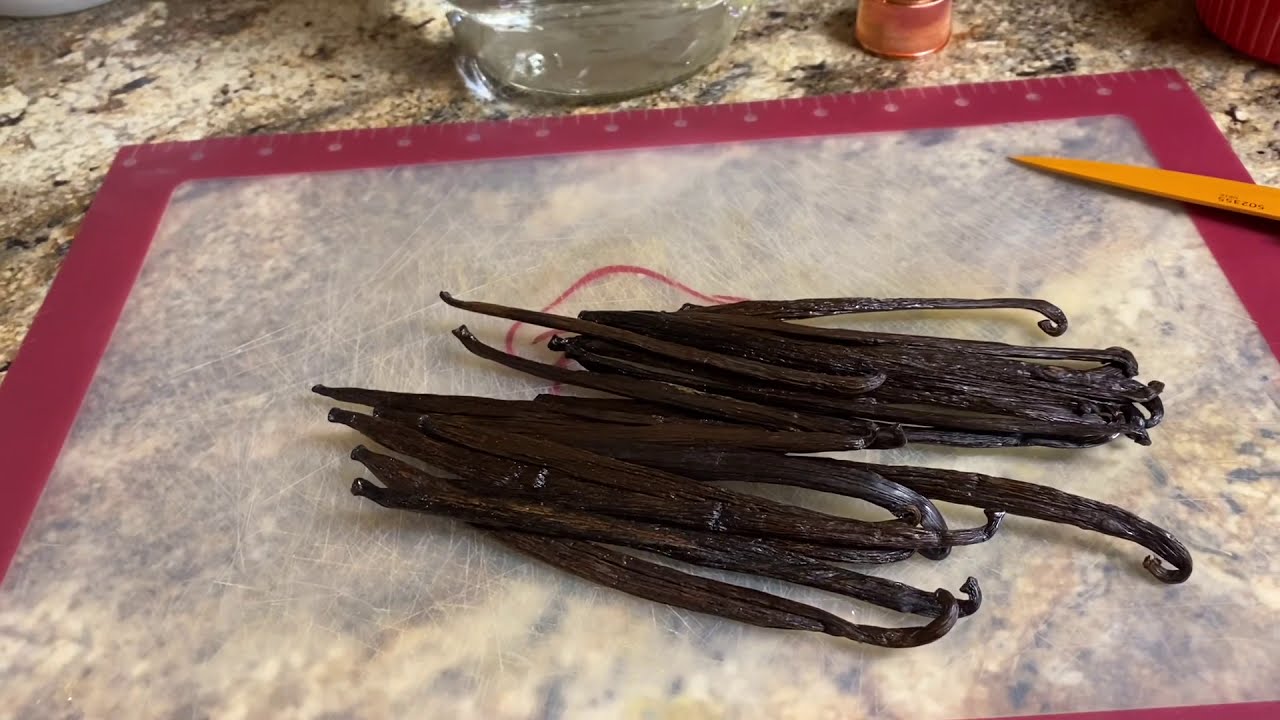 Homemade vanilla extract