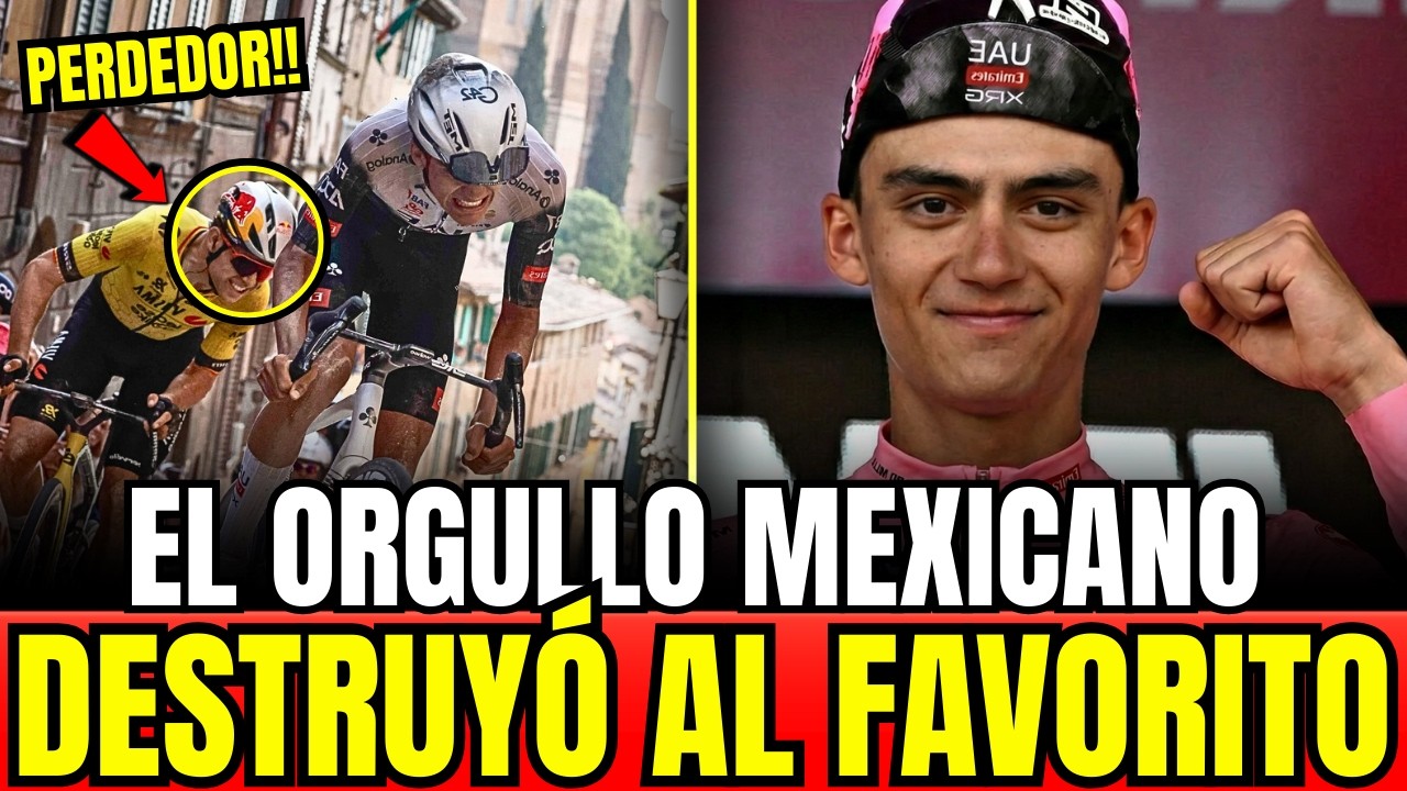 ISAAC DEL TORO APLASTA el STERRATO en SIENA y le ROBA la MAGLIA ROSA a los FAVORITOS