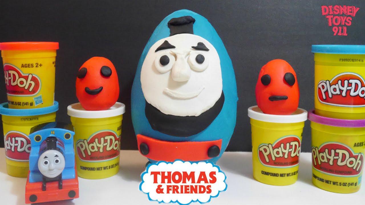 بيضة توماس من الصلصال - ألعاب توماس و الأصدقاء معجون Thomas Play Doh Egg