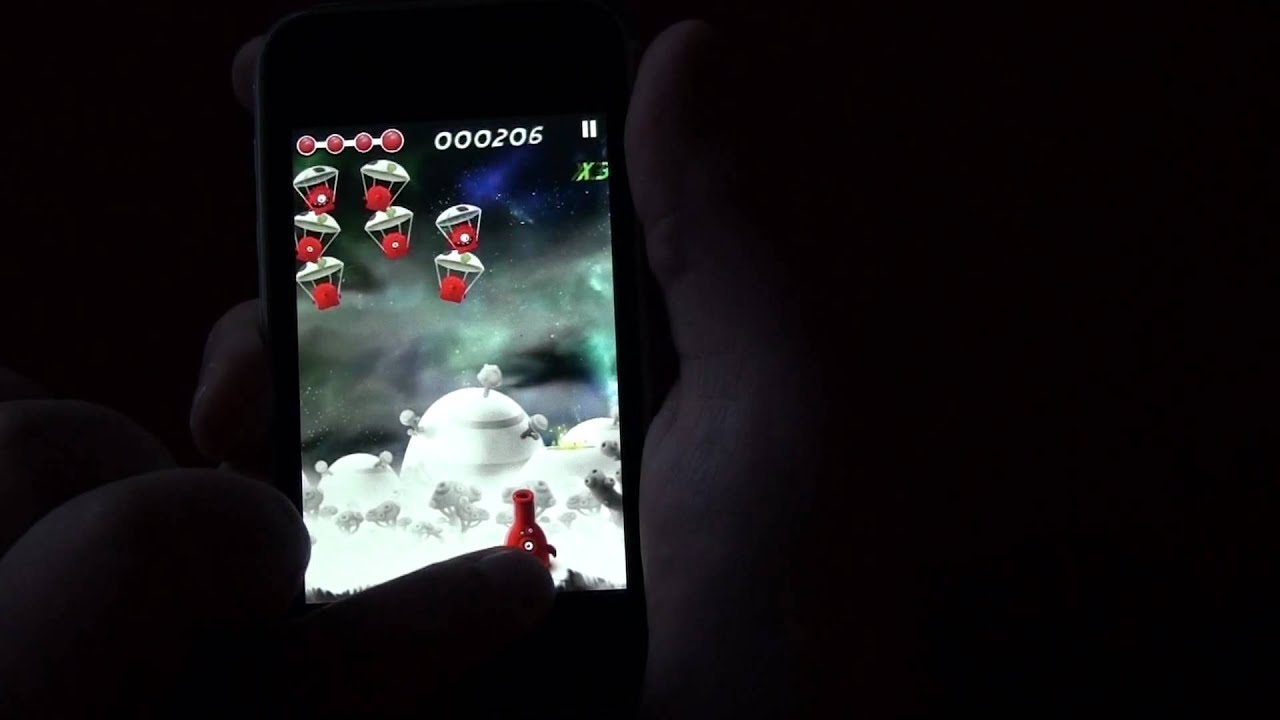 Jelly Invaders for iPhone/iPod Touch - gameplay video HD