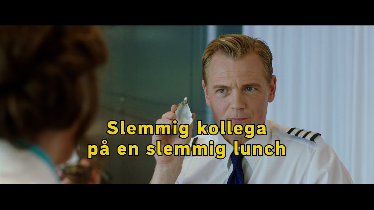 Slemmig kollega på en slemmig lunch