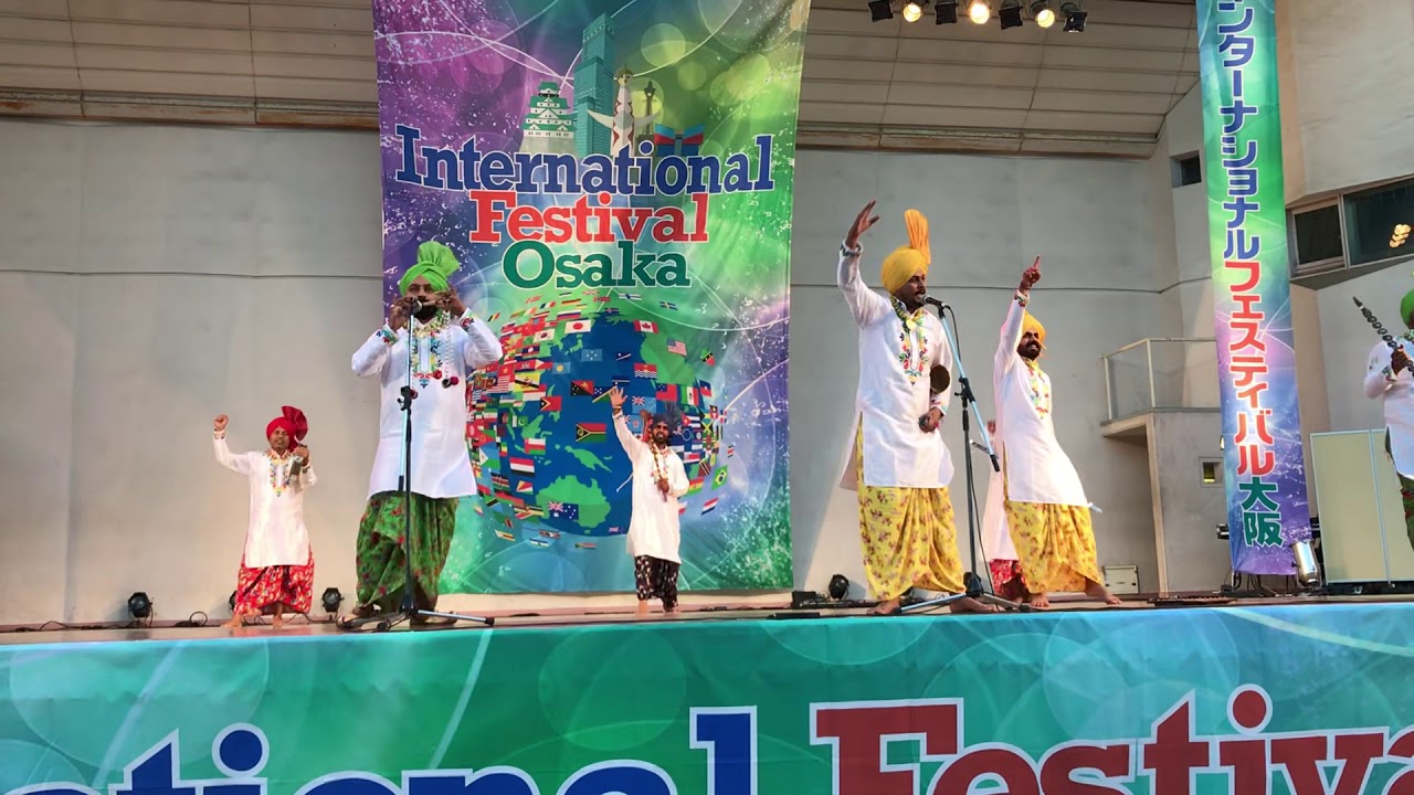 India Folk Dance in Osaka International Festival 2