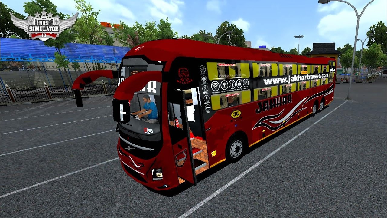 New Route Jakhar Travel Bus || Bus Simulator Indonesia Game 