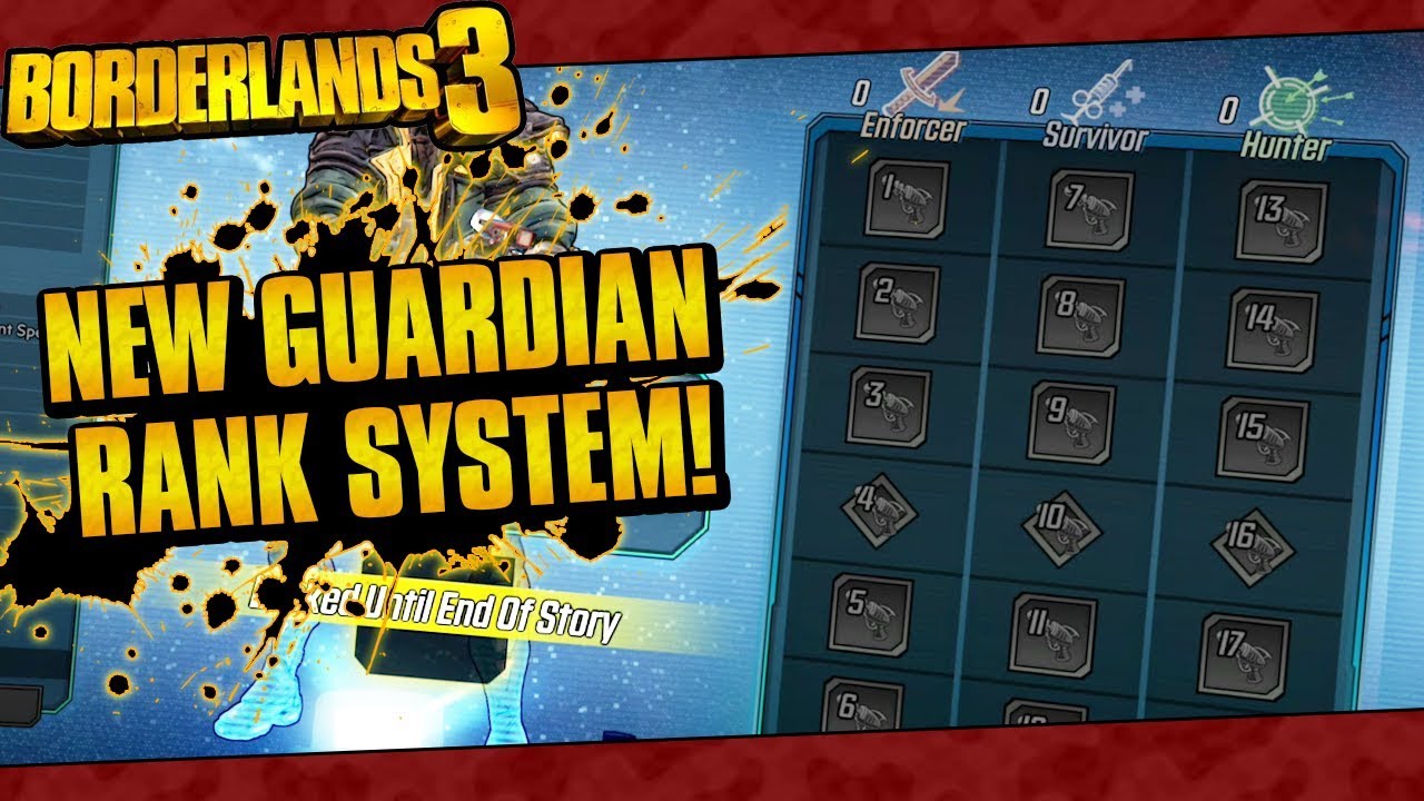 Borderlands 3 | Guardian Rank System! | New Player Bonuses