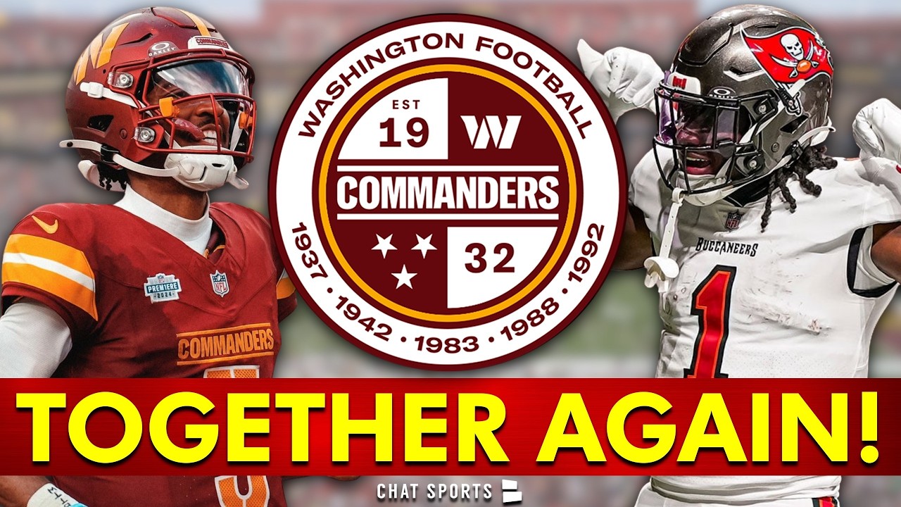TOGETHER AGAIN: Commanders Sign RB Rachaad White In NFL Free Agency, Reuniting With Jayden Daniels!