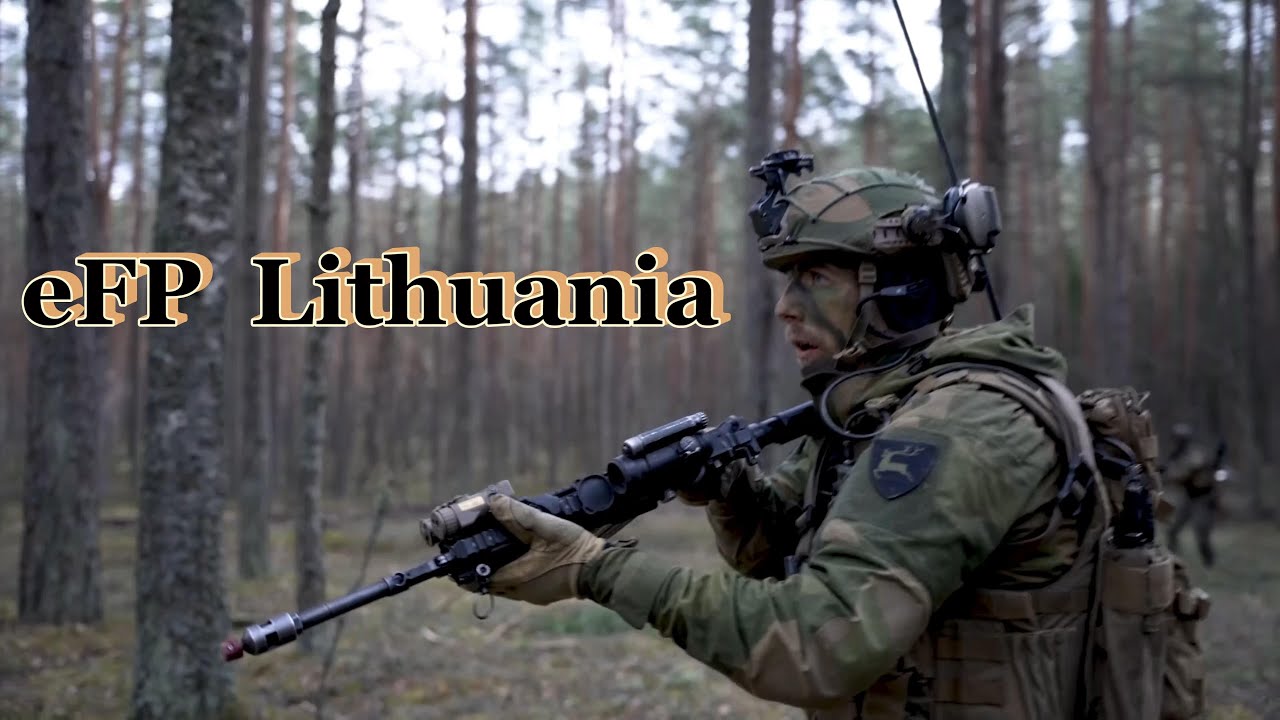 NATO battlegroup in Lithuania joined by U.S. Army 3-66 Armored Regiment