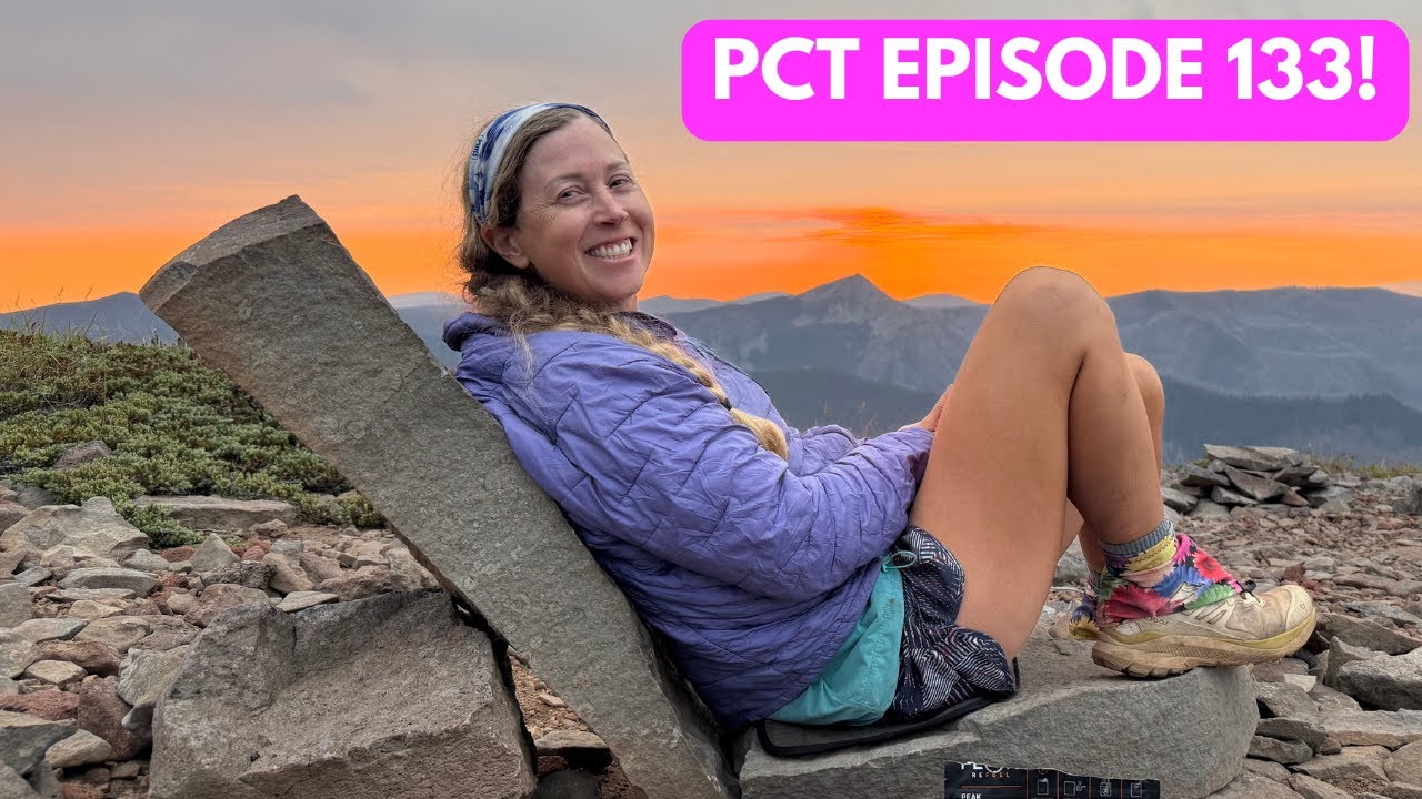 Pacific Crest Trail Episode 133: Smoky Skies and an Epic Sunset