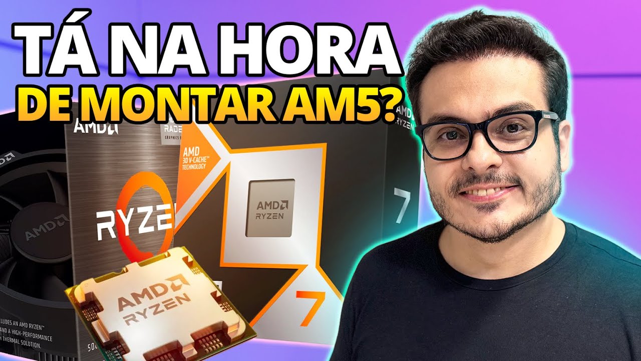 VALE A PENA MONTAR UM PC GAMER AM4 ou AM5? Vem Conferir Nesse Vídeo!